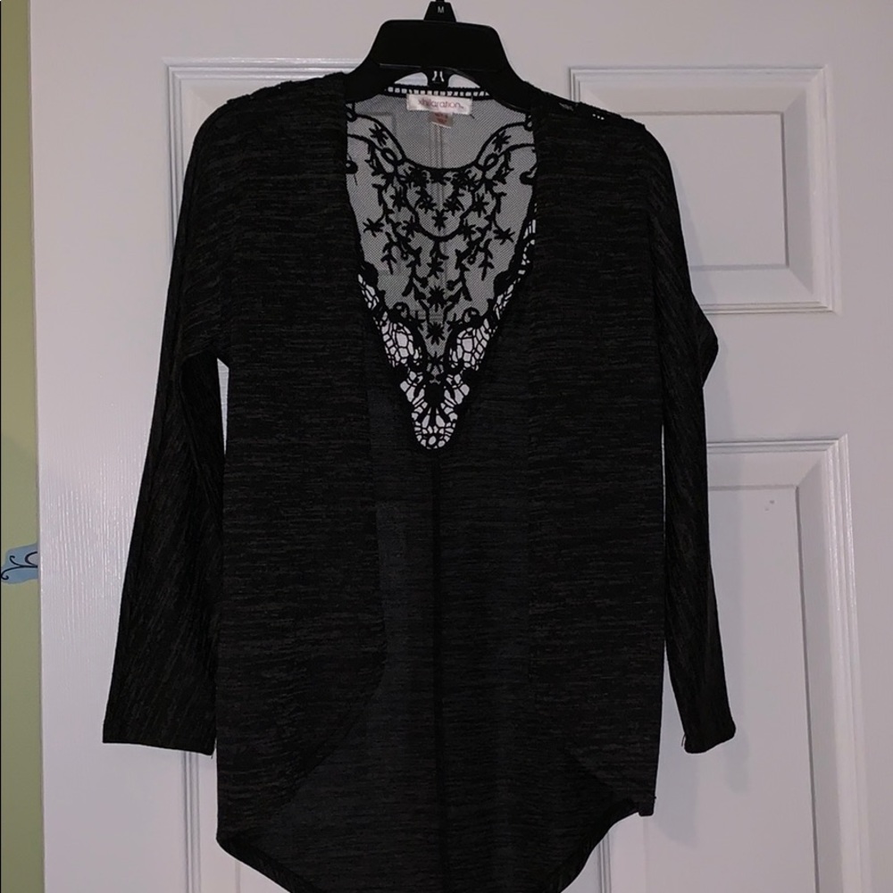 Black Xhilaration Cardigan